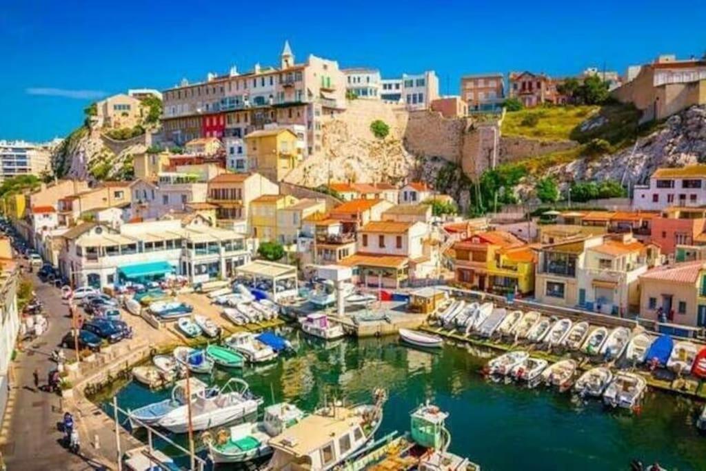 Ferienwohnung Grand Large Sur La Corniche Marseille Par Conciergerie By Sam Exterior foto