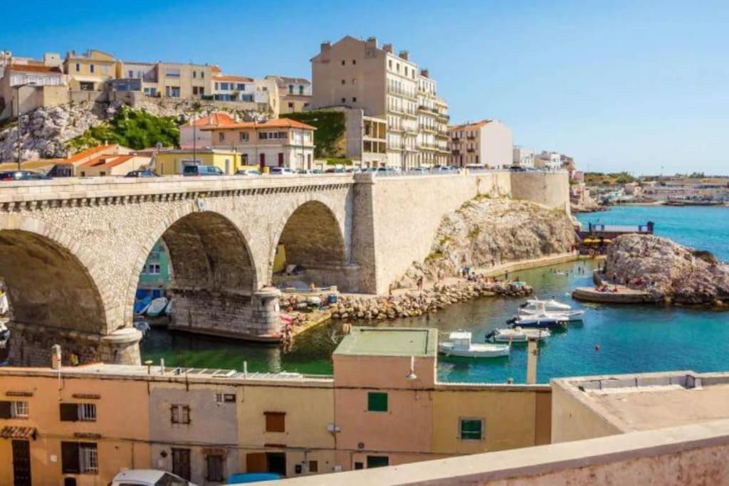 Ferienwohnung Grand Large Sur La Corniche Marseille Par Conciergerie By Sam Exterior foto